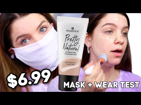 Essence NEW Pretty Natural Hydrating Foundation Review+Wear Test