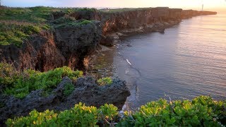 Cape Zanpa, Okinawa at Sunset［残波岬／沖縄］