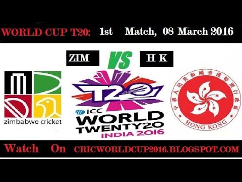 Hong Kong vs Zimbabwe ICC cricket t-20 world cup 2016 at Napur,India full highlight match