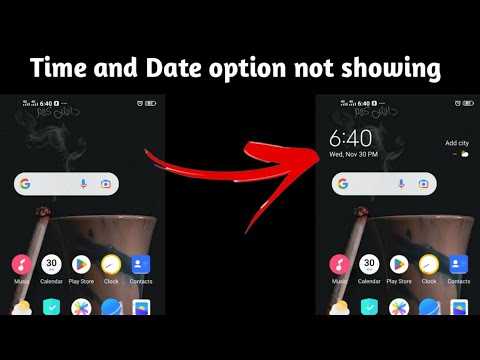 How To Add Clock on Home screen Android | Aleem editing zone