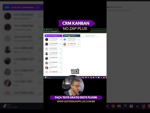CRM KANBAN no Zap Plus #shorts