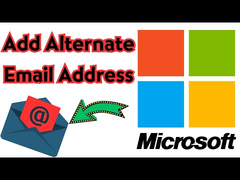 Add Alternate Email Address on Microsoft Account