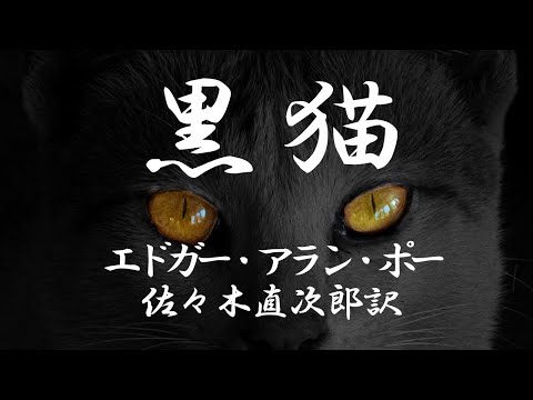 黒猫　エドガー・アラン・ポー　朗読