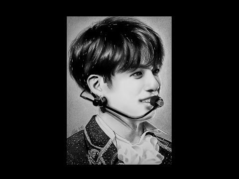 Jungkook (정국) ♥ BTS (방탄소년단) ♥ Speed Drawing ♥ Kpop