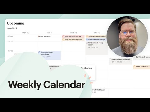 Weekly calendar: Simplify planning ahead with Todoist