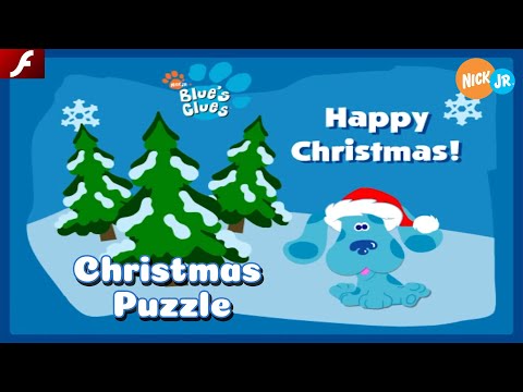 Blue's Clues™: Christmas Puzzle (Flash) - Nick Jr. Games