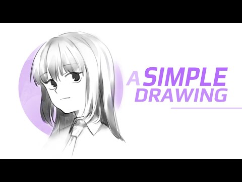 Let's Draw An Easy Anime Drawing