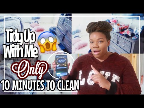 10 MINUTE ⏰ TIDY UP | INSTANT CLEANING MOTIVATION | MIKA MARIE