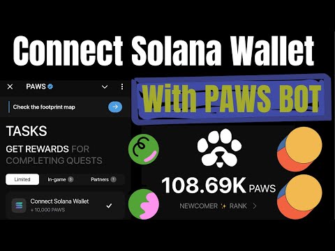 PAWS NEW MYSTERY QUEST CONNECT Solana Wallet 🔥 GOT 10000 PAWS 🔥 PaWS Listing date Confirm ✅ PAWS 🔥