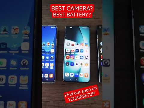 Which phone has the best camera & battery? #techiesetup  #phonecomparison #cameratest