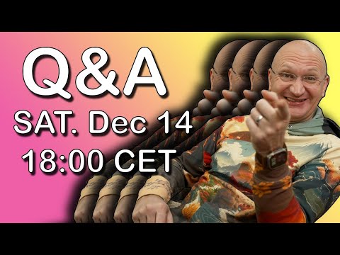 Saturday Evening Live Q&A Dec. 14th 2024