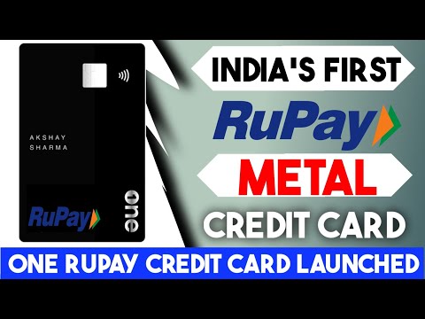 OneCard UPI Credit Card Launched | Lifetime Rupay Metal Card |