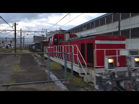 【水島臨海鉄道・3091ㇾ】DD200形601号機到着（倉敷駅2番のりば）※岡山貨物ターミナル→東水島