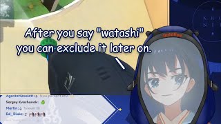 Kronii-sensei Japanese Crash Course【Hololive English Subbed】