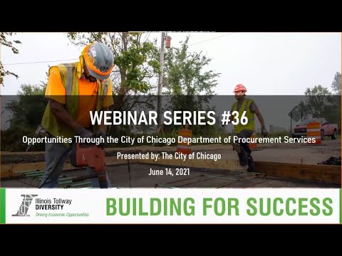 Illinois Tollway Webinar Opportunities Through City Of Chicago Department Of Procurement Services