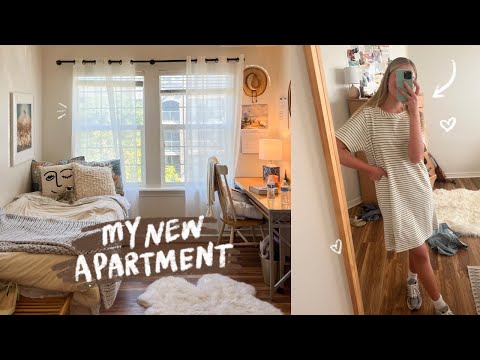 I MOVED! (new apartment tour + moving vlog)