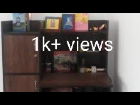 My sister study table organisation in malayalam