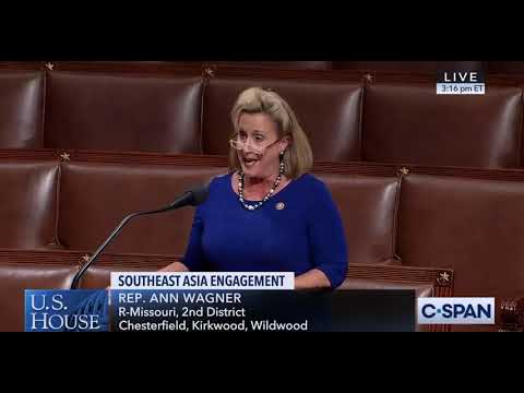 Wagner Speaks in Support of her Southeast Asia Strategy Act