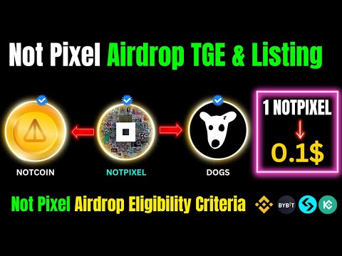 Not Pixel Airdrop TGE & Listing | Not Pixel Airdrop Eligibility Criteria |