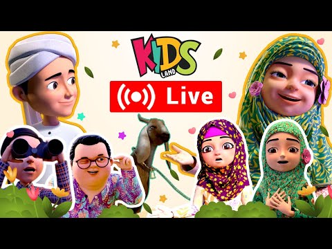 🔴 Live | Ghulam Rasool & Kaneez Fatima Cartoon Series | New Episode 2024 | Kids Land