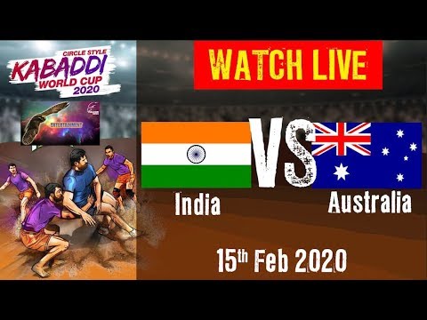 Semi Final | India Vs Australia | Kabaddi Worldcup 2020