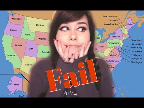 US Citizen takes US Geography Test