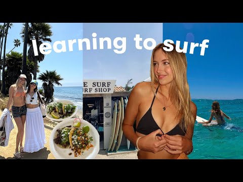 SURF VLOG: trying a new hobby, overcoming fears