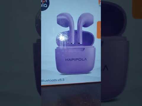 Hapipola earbuds unboxing #earbuds #airdopes #hapipola #unboxing #unboxingvideo #unbox #gadgets