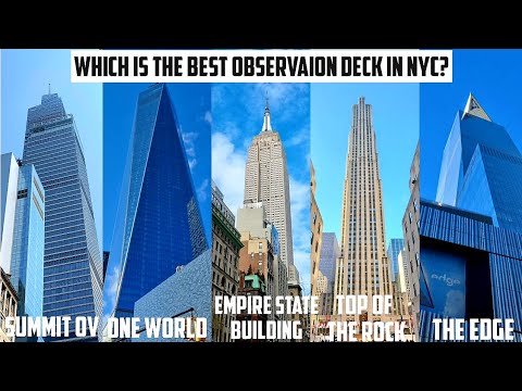 Ranking NYCs Top 5 Observation Decks - We Will Help You To SAVE Money On Your Next Trip To NYC