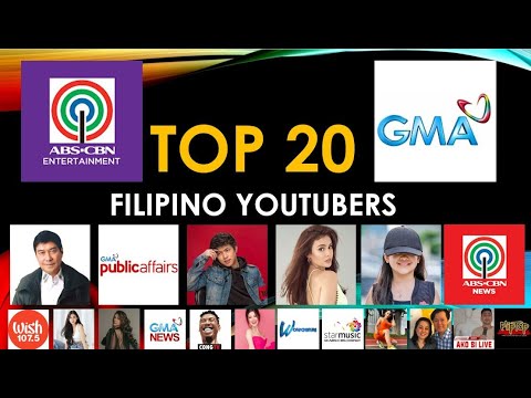 TOP 20 FILIPINO YOUTUBERS