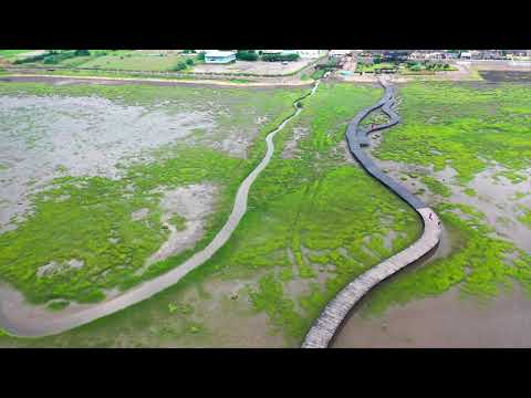 高美濕地空拍（台中市清水區）May 2019.