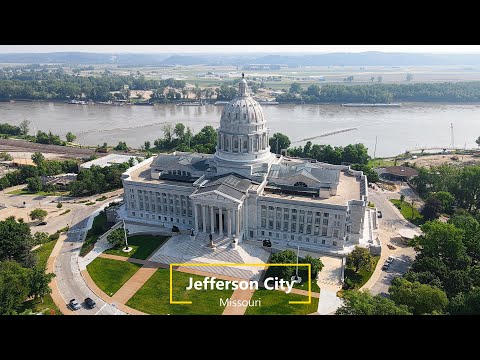 Jefferson City, Missouri Drone Footage