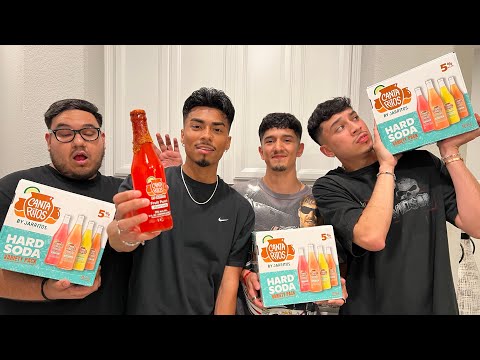 REVIEWING THE NEW CANTA RITOS SELTZER DRINK !!