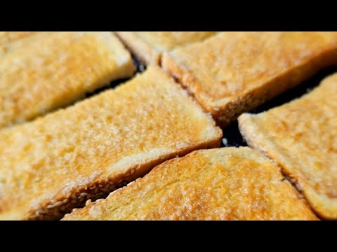 Biscocho With Butter and Condensed Milk