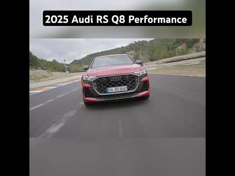 2025 Audi RS Q8 Performance sound is orgasm to your ears! #shorts