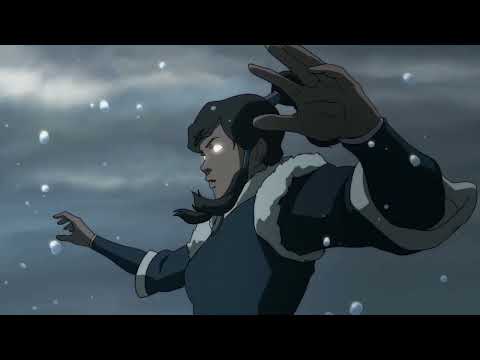 Korra regains her bending | Season 1 Finale