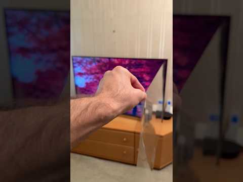 Satisfying screen peel | Samsung’s NEW QE55Q60DAUXXU Q60D 55" QLED 4K HDR Smart TV. #tvreview