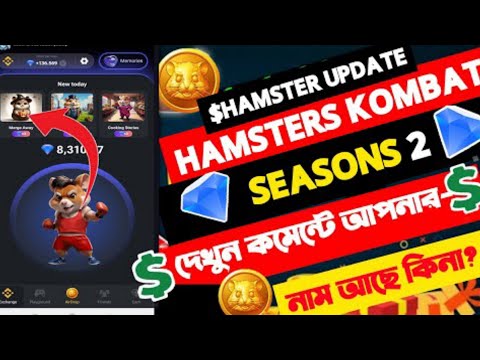 Hamster kombat season 2 | Top players in hamster | যারা কমেন্ট করেছিল তাদের নাম প্রকাশ করা হলো!!