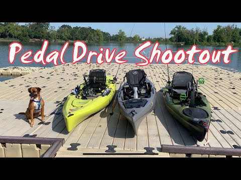 Pedal Drive Shootout: Hobie Outback VS Jackson Cruise FD VS Native Manta Ray