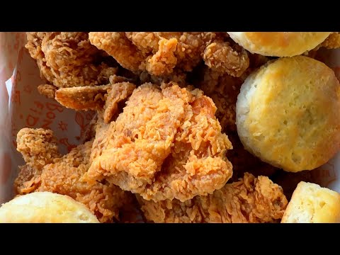 Popeyes $20 HOT BOX Review!!