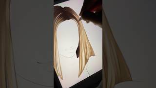 Draw highlights in Procreate|iPad #procreate #procreatetutorials #howtodraw #hairdrawingtutorial