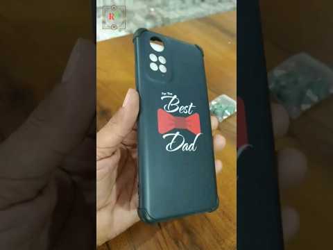 The Best Dad Printing Mobile Cover #short #shortsfeed #trendingshorts