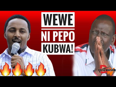 KARUNGO WA THANGWA CALLS RUTO PEPO KIBWA IN FRONT OF POLICE AND DCI!!