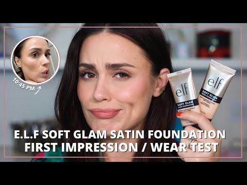 E.L.F SOFT GLAM FOUNDATION REVIEW