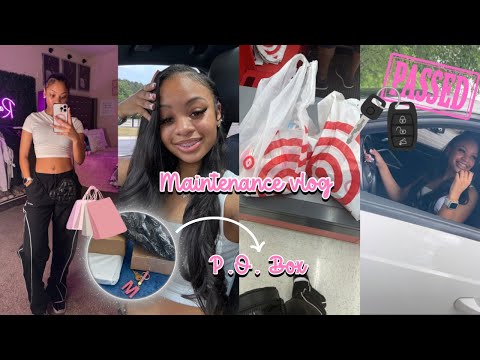 $500 Maintenance vlog ✰ || I got my license, hair, lashes, hygiene shopping, etc | Ra’Mariah Alexia