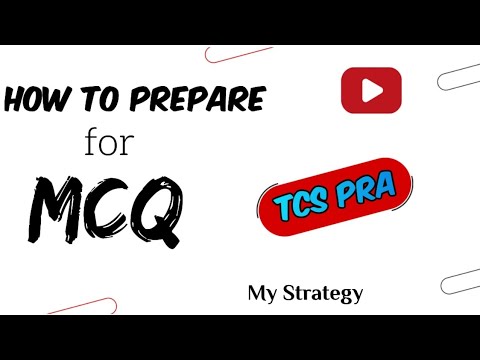 Prepare for MCQ in TCS PRA// How I cleared in my 1st attempt// my Strategy // #tcs