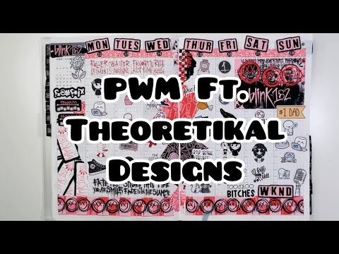 PWM | Theoretikal Designs | A5 Hobonichi Cousin #hobonichicousin #pwm