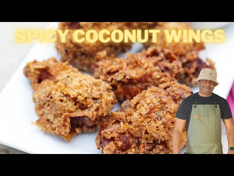 How To Cook Coconut Chicken Wings (Spicy Coconut Wings)