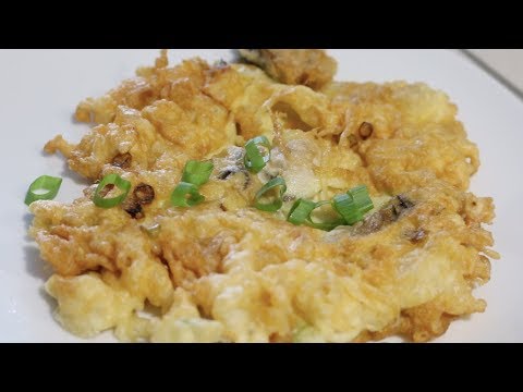 Oyster pancake - street food