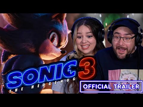 Sonic the Hedgehog 3 - Official Trailer Reaction | Sonic 3